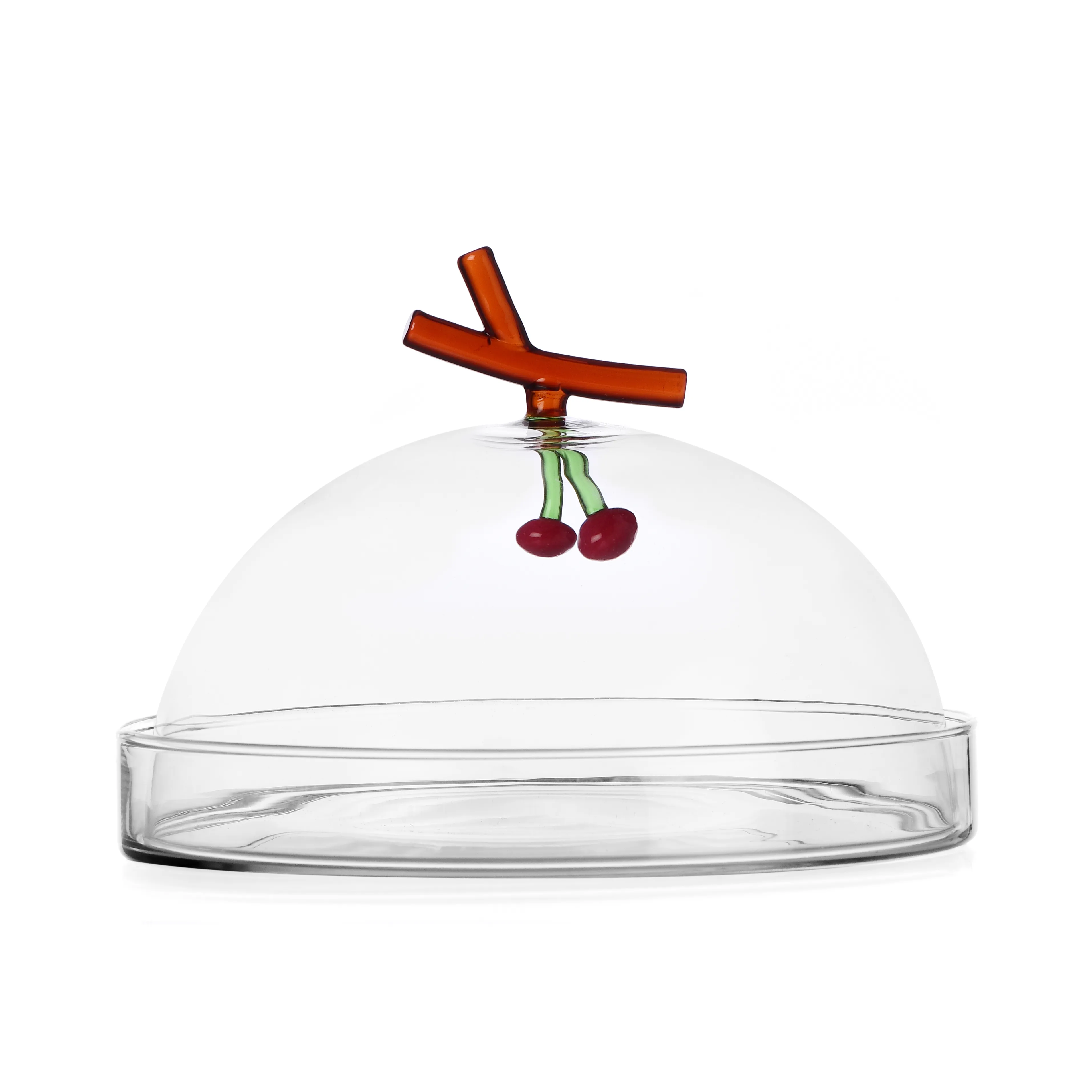 Dome with Ichendorf Cherries Fruits and Flowers Collection